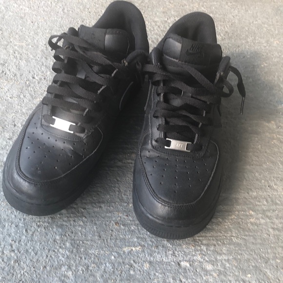 black air force 1s